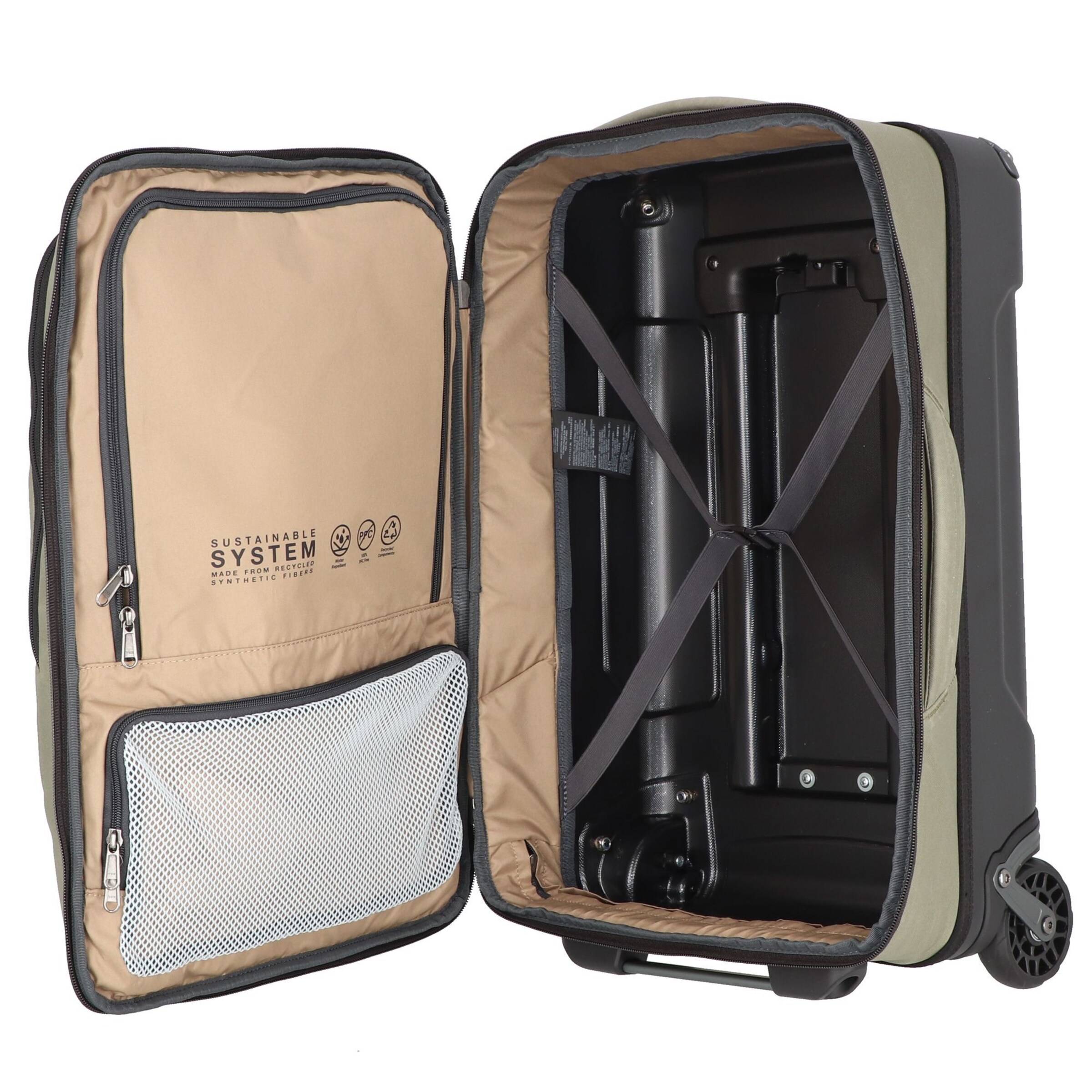 JACK WOLFSKIN Trolley 'Traveltopia' in Green