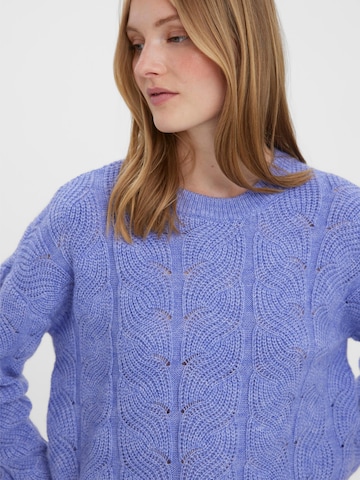 VERO MODA Sweater 'Stinna' in Blue