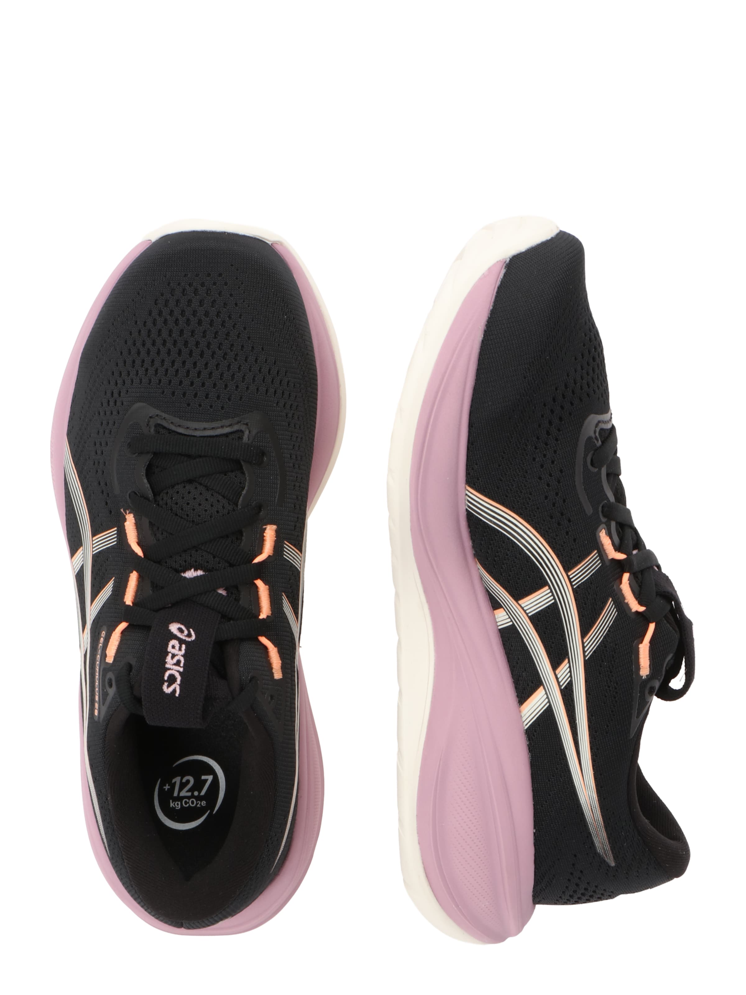 Chaussure de course 'Gel-Cumulus 28' ASICS en noir