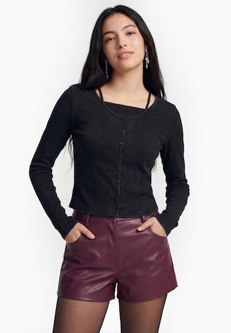 myMo ROCKS - Camisa em preto: frente