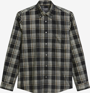 Coupe regular Chemise Marc O'Polo en gris : devant