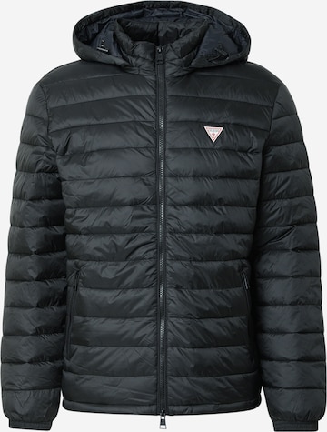 Veste mi-saison GUESS JEANS en noir : devant