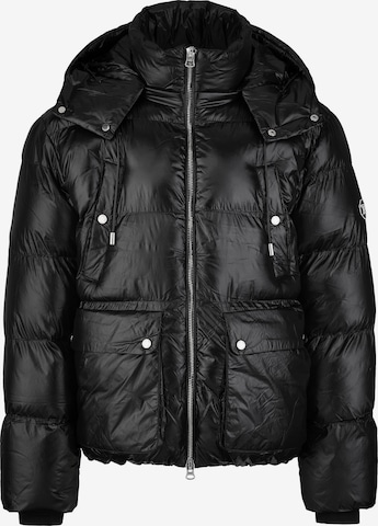 Geacă de iarnă 'Nathan F' de la trueprodigy pe negru: față