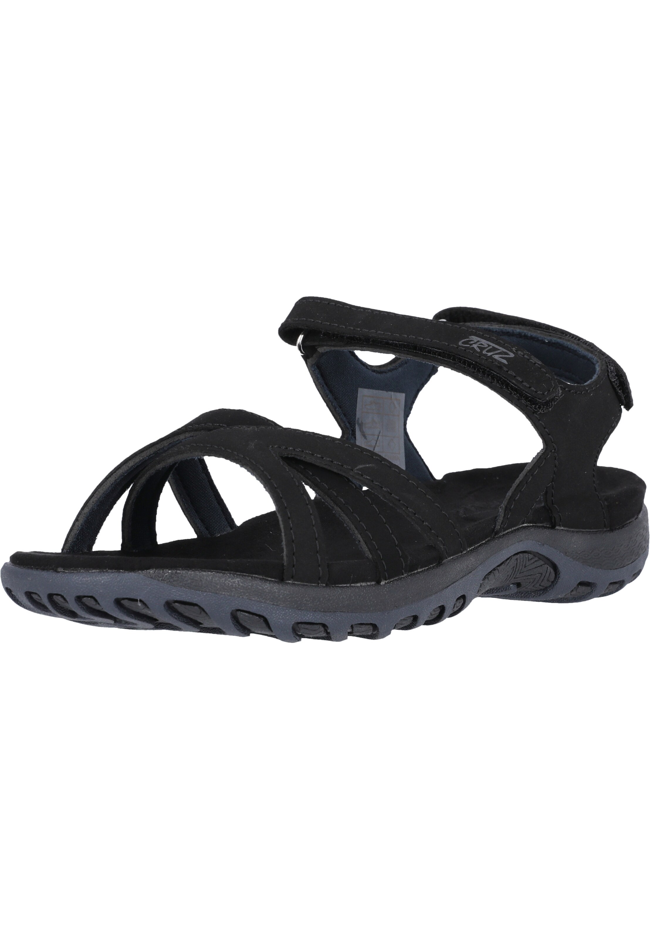 Cruz Sandal 'Highcliff' in Black: front