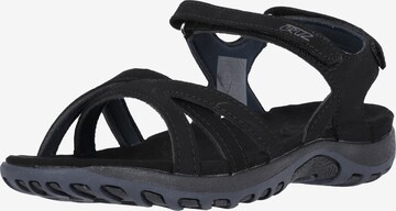 Cruz Sandals 'Highcliff' in Black: front