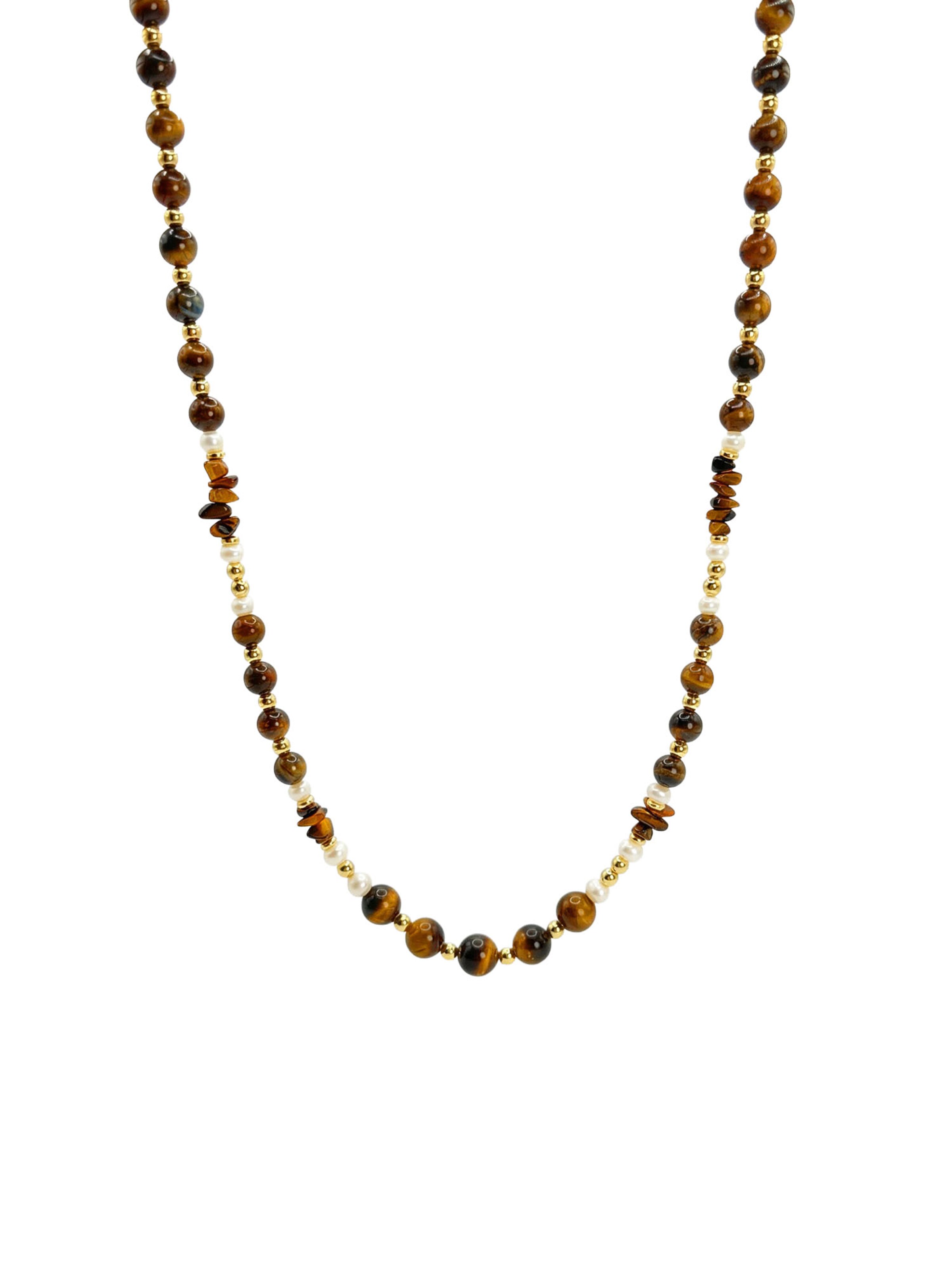 Nemomatheo Kette 'Wild Honey'‌‌‌‌‌ in Braun