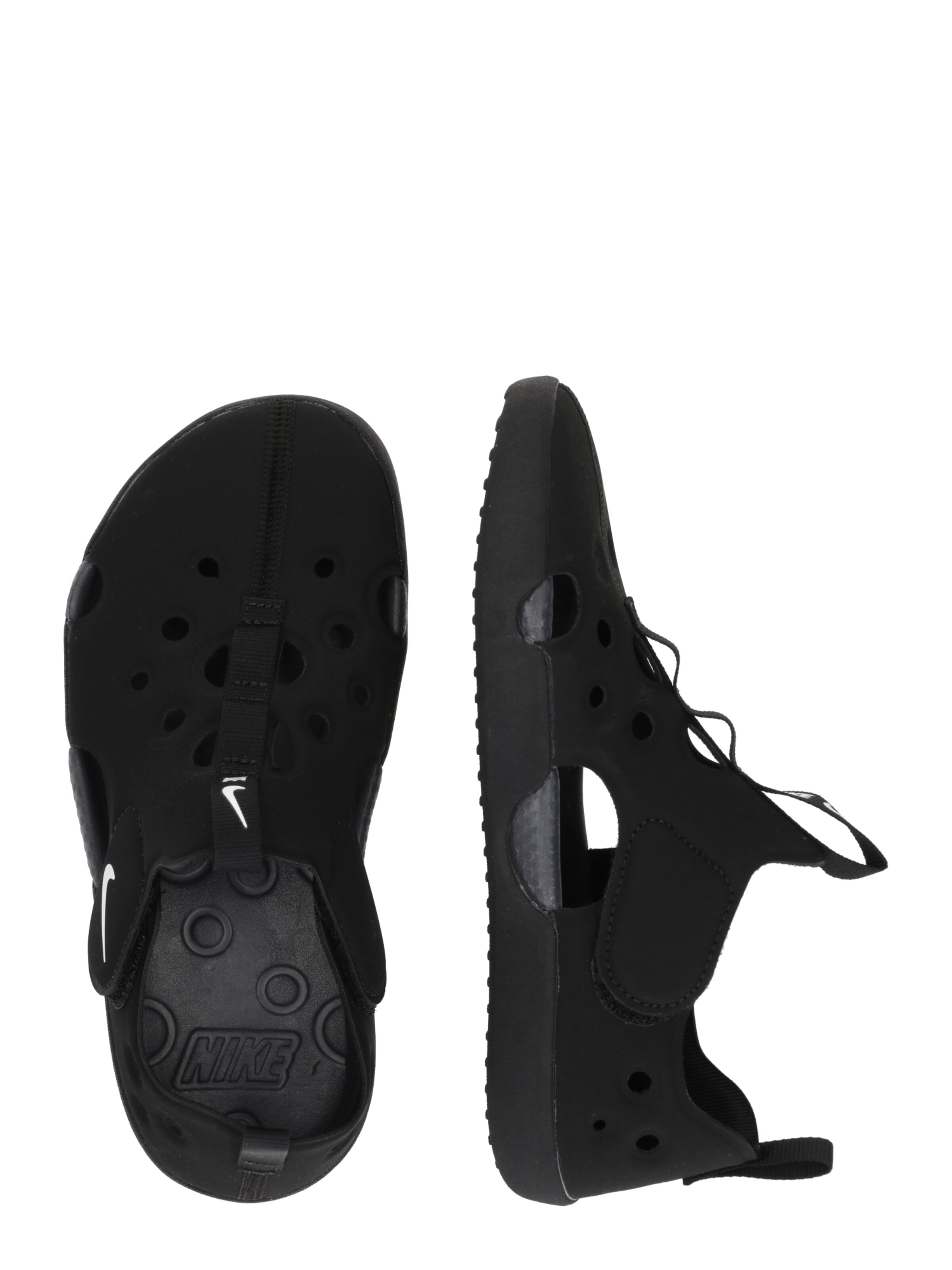 Nike Sportswear Otevřená obuv 'Sunray Protect 4' – černá