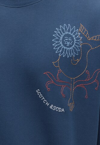 Bluză de molton de la SCOTCH & SODA pe albastru