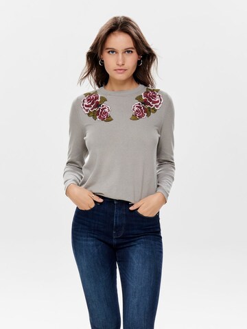 Pull-over 'Florida' ONLY en gris : devant