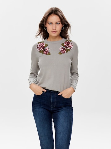 Pull-over 'Florida' ONLY en gris : devant