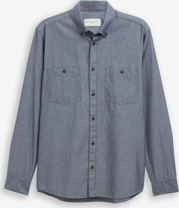 TOM TAILOR Košeľa - Modrá: predná strana