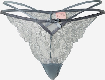 String Hunkemöller en gris : devant