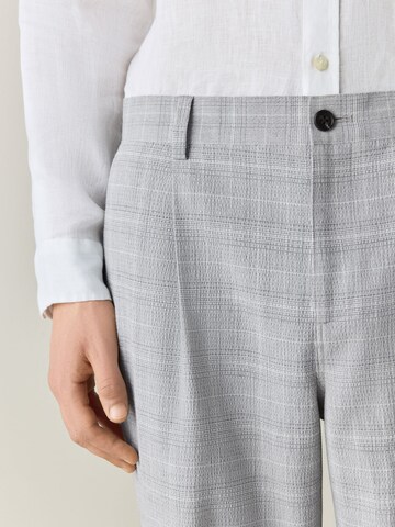 Next Loose fit Pleat-front trousers in Grey