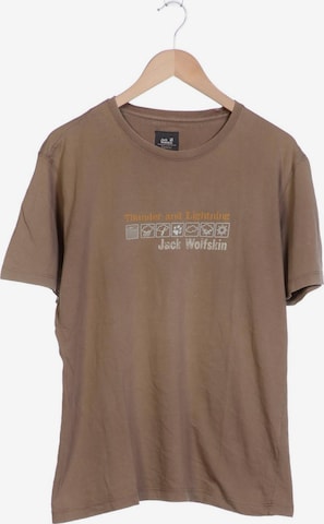 JACK WOLFSKIN T-Shirt L in Braun: predná strana