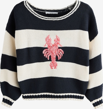 Next Neulepaita värissä sininen: etupuoli