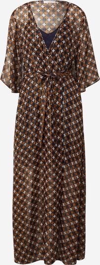 Guido Maria Kretschmer Collection Kleid 'Davinia' in blau / braun / gelb, Produktansicht