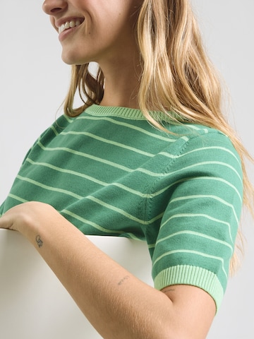 Pullover 'Pretty Preppy' di Blutsgeschwister in verde