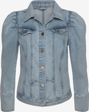 VIVANCE Between-Season Jacket in Blue: front