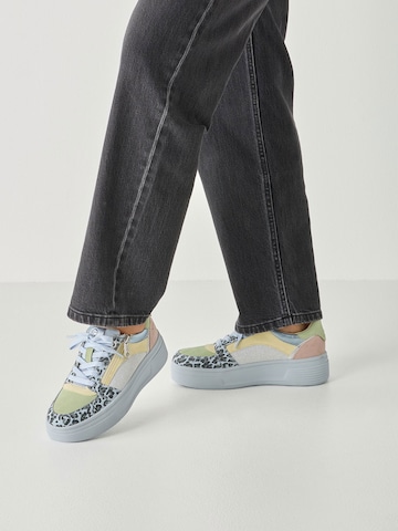 Tamaris Platform trainers in Blue