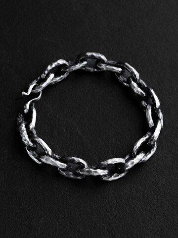 Bracelet 'VOLCANO CHAIN' REYTEL en argent