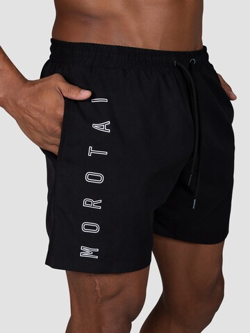 Regular Shorts de bain MOROTAI en noir