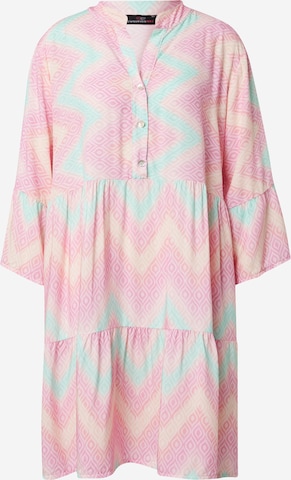 Zwillingsherz Shirt Dress 'Zora' in Pink: front