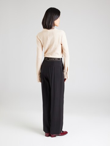 Gang Loose fit Pleated Pants '94JOANA' in Black