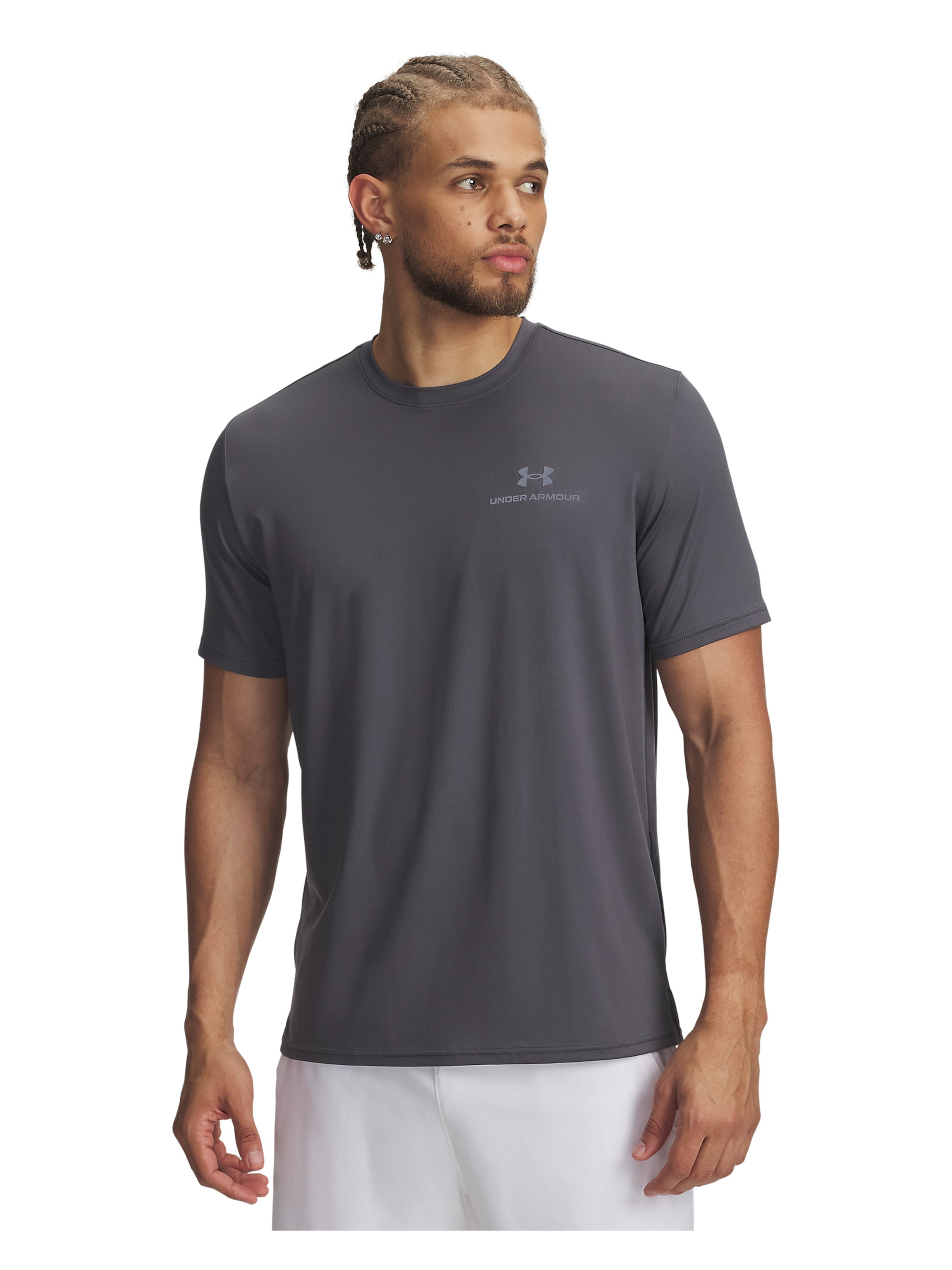 UNDER ARMOUR Performance shirt 'Vanish Energy' in Grey: front