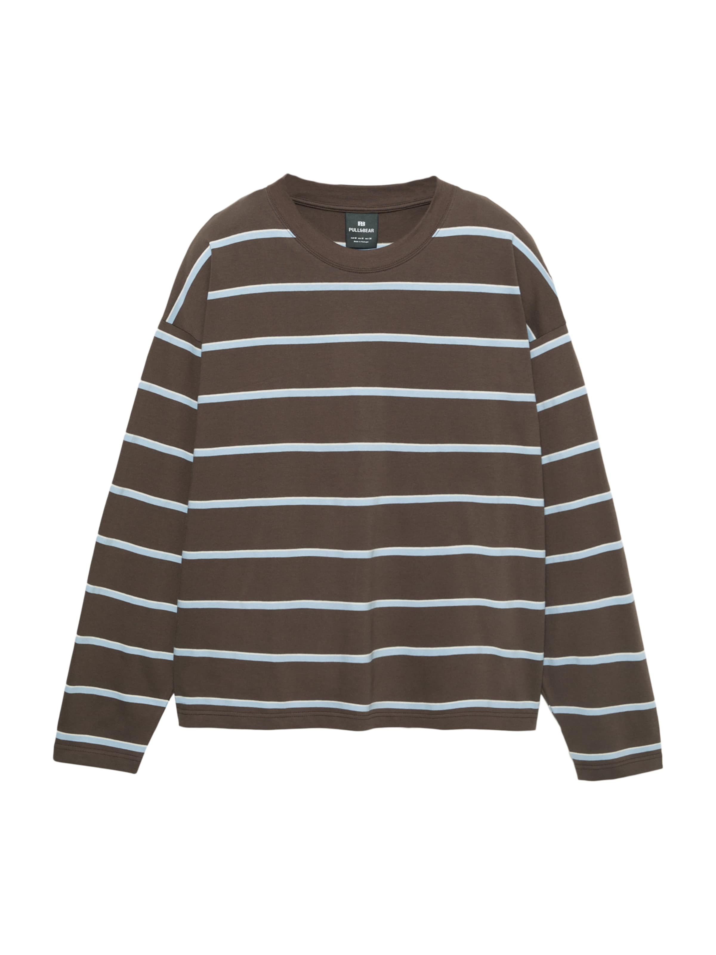 Pull&Bear Tričko - Hnedá: predná strana