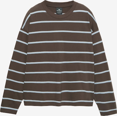 Pull&Bear Majica u svijetloplava / čokolada / bijela, Pregled proizvoda
