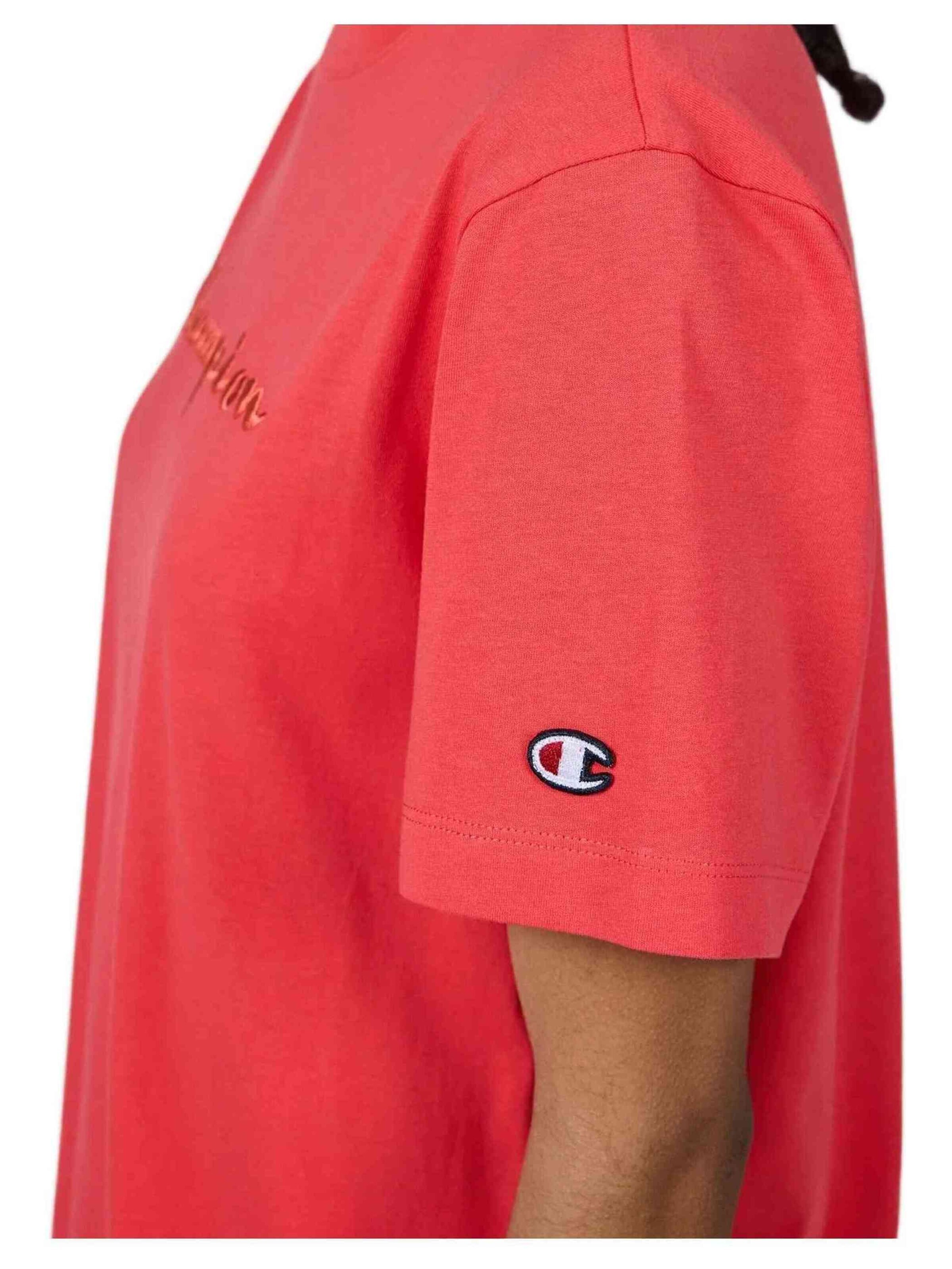 Maglietta '117145-PS182' di Champion in rosso