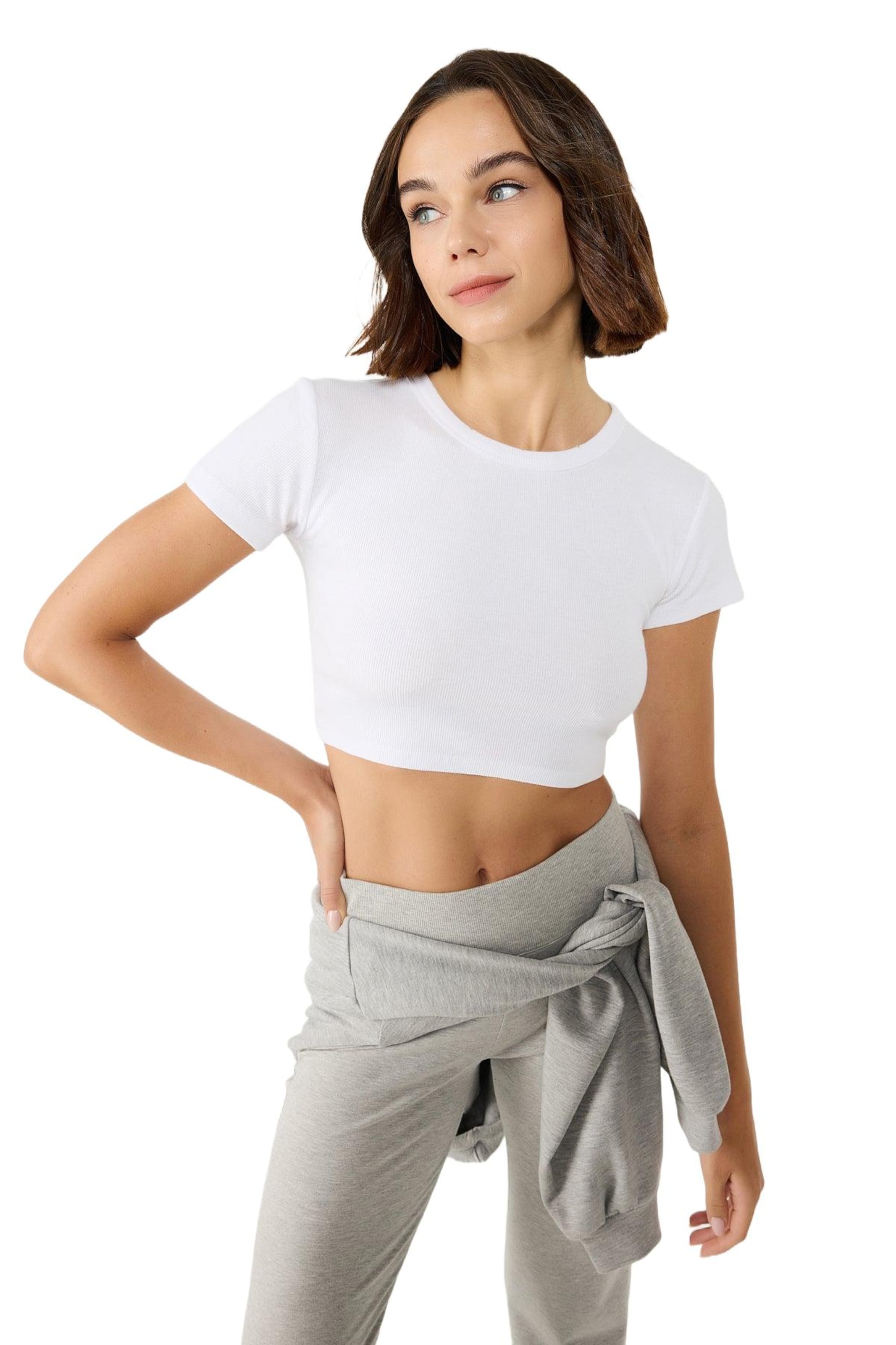 T-shirt No Matter What en blanc : devant