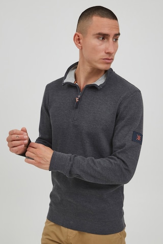 INDICODE JEANS Sweatshirt in Grijs: voorkant