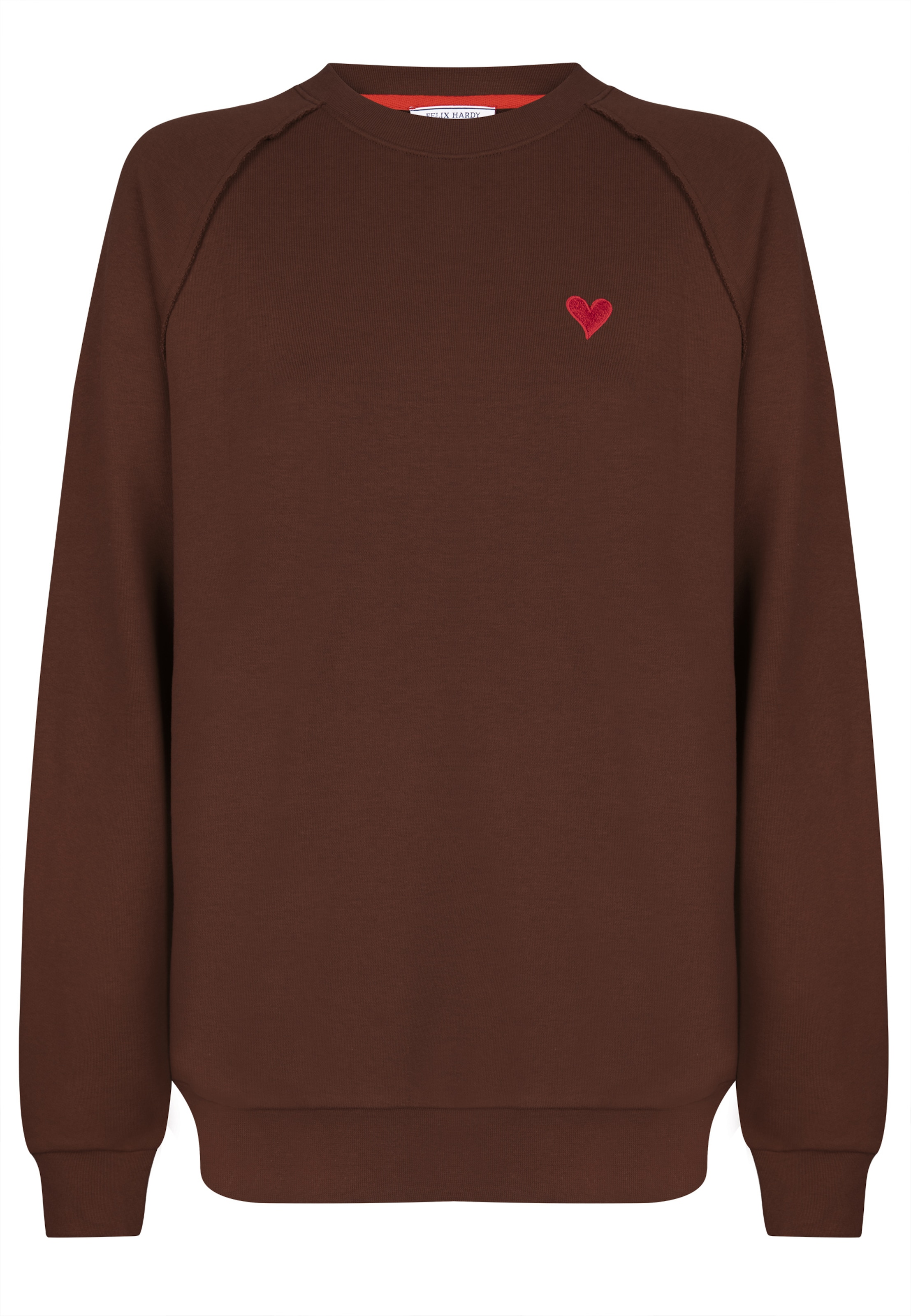 Felix Hardy Sweatshirt in Bruin: voorkant
