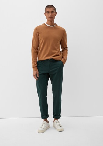 s.Oliver Regular Chino in Groen