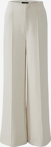 OUI Pants 'Scuba' in White: front