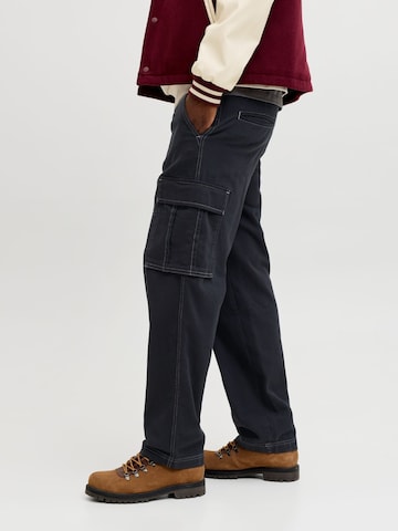 Loosefit Jeans cargo '12288612' di JACK & JONES in nero