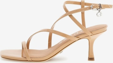 GUESS Sandale in Beige: predná strana