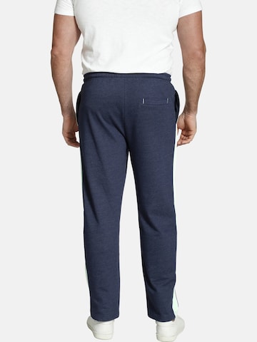 Charles Colby Loosefit Broek 'Baron Milne' in Blauw