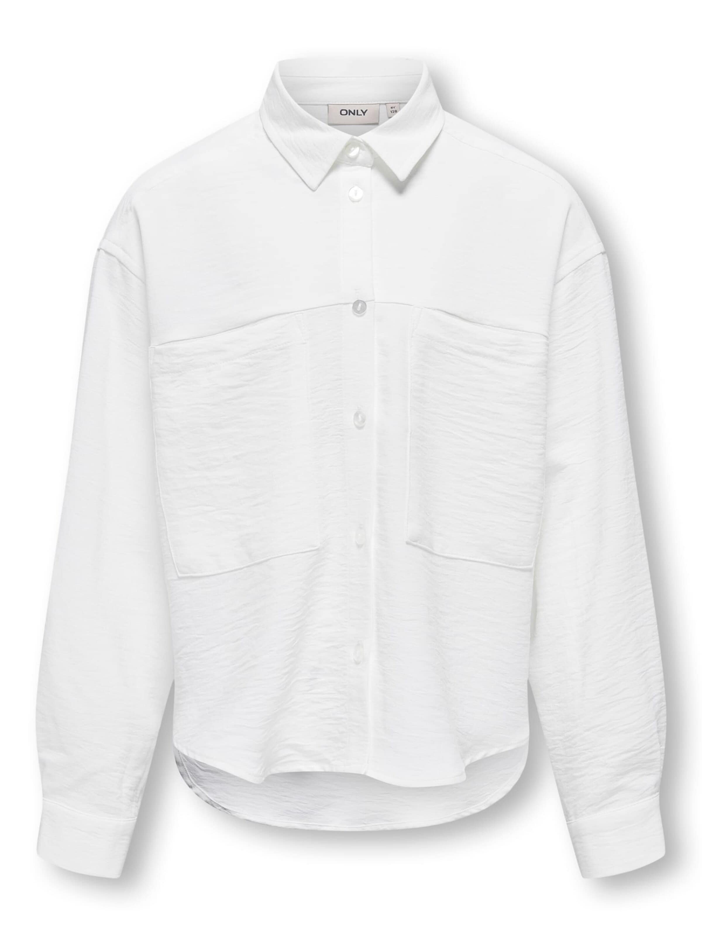 ONLY Blouse 'Mette' in Wit: voorkant