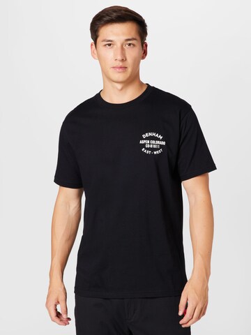 T-Shirt 'ACONA' DENHAM en noir
