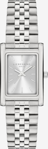 Liebeskind Berlin Analoguhr in Silber: Vorderseite