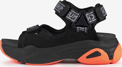 MUNICH Sandale 'Areia' u siva / crna, Pregled proizvoda