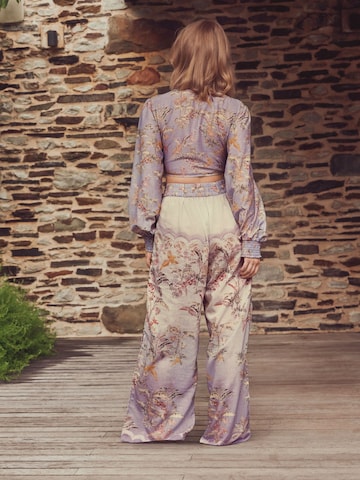 B by Ted Baker Wide leg Broek in Lila