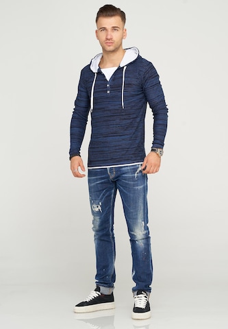 behype Sweatshirt 'JOSHA' in Blau