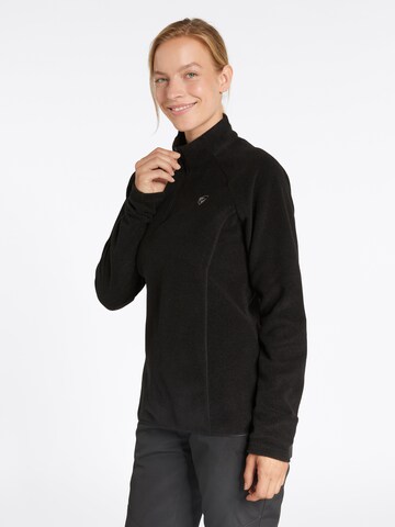 ZIENER Athletic Sweater 'JEMILA' in Black