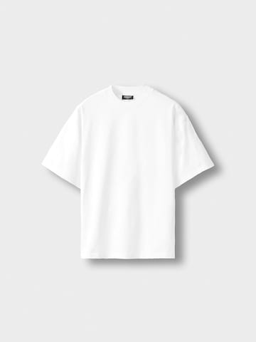 Burocs Shirt 'Oversized' in White: front