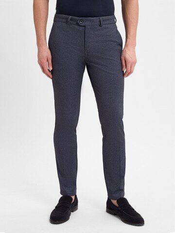 Regular Pantalon ' Dylan ' Finshley & Harding en bleu : devant