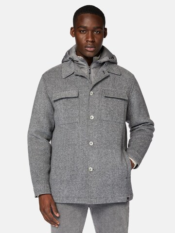 Veste mi-saison Boggi Milano en gris : devant