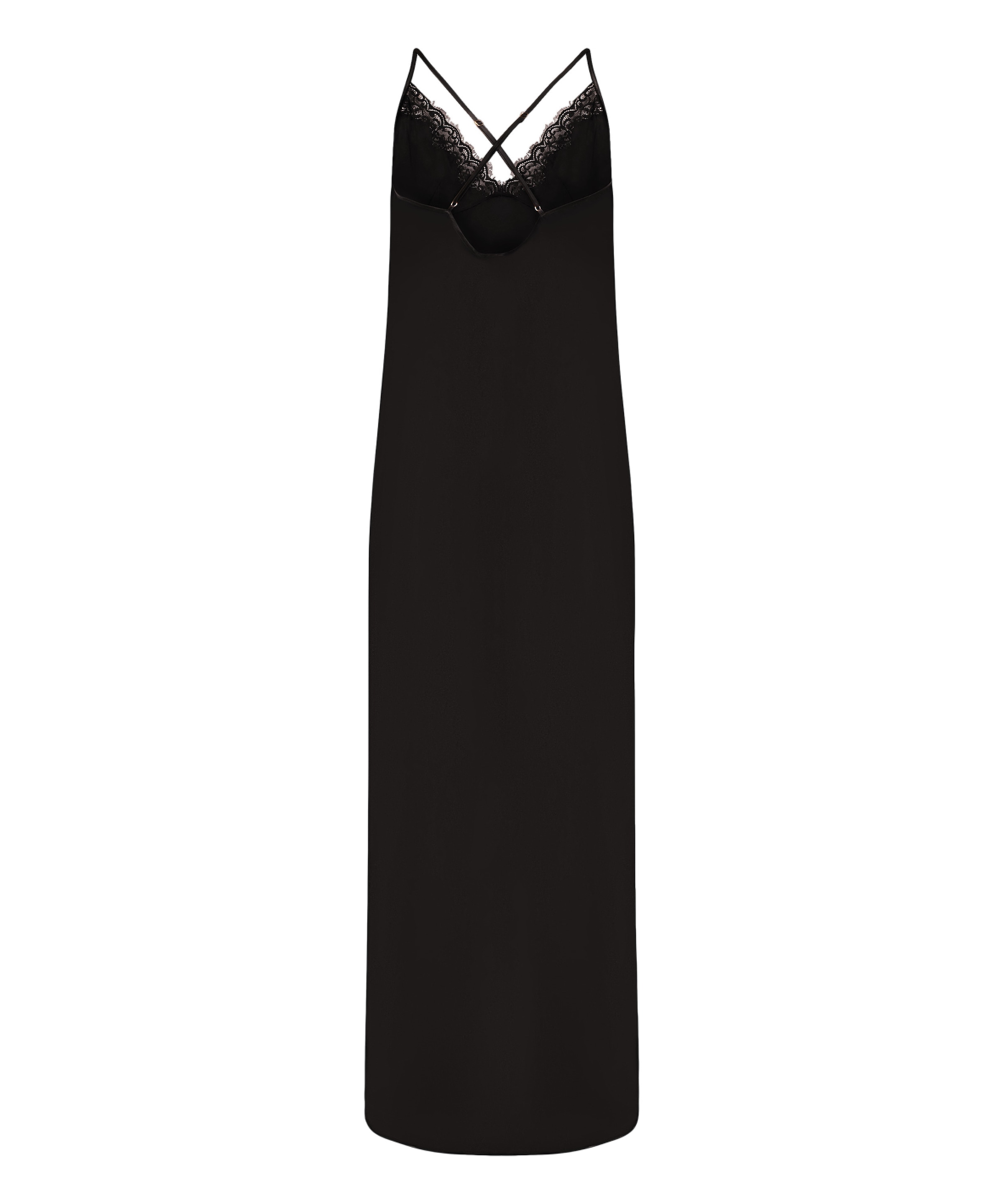 Hunkemöller Negligé 'Mya' in Zwart